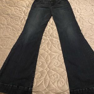 True Religion boot cut denim jeans. Size 25
